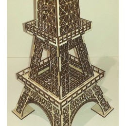 Maquette Tour Eiffel (75). Fin montage