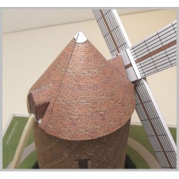 Montage ailes Maquette du Moulin de Montfermeil (93)