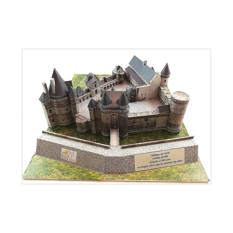 Maquette du château de Vitré (35)