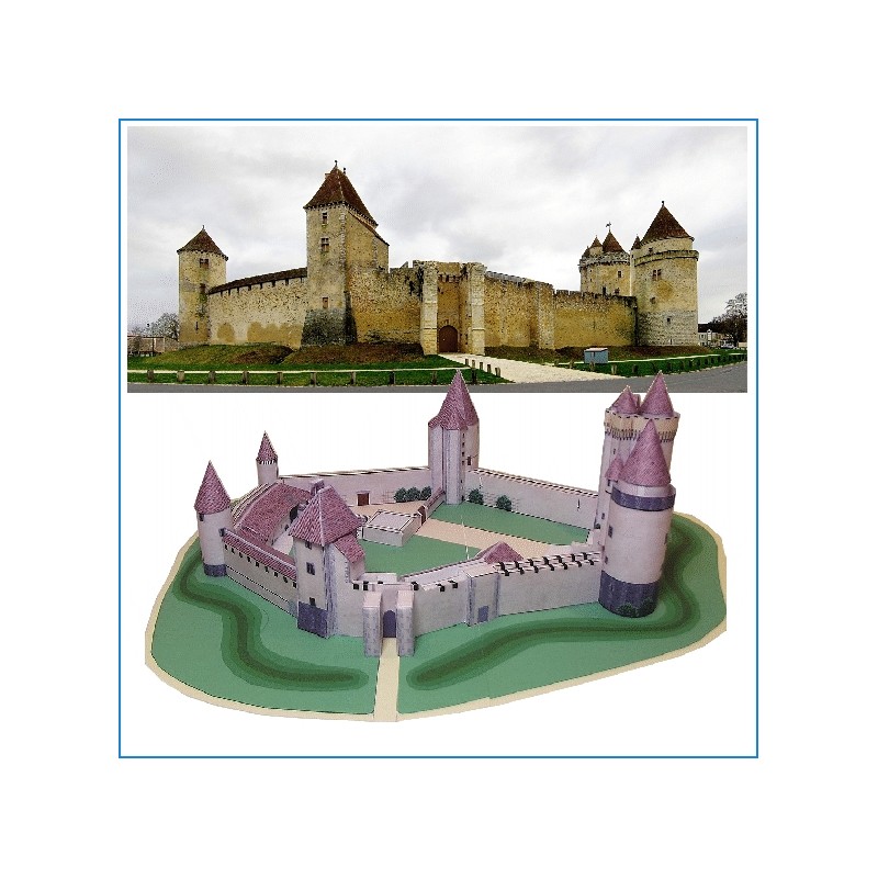 Maquette Château de Blandy les Tours (77)