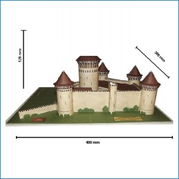 Maquette de Coucy le Château (02) - Dimensions