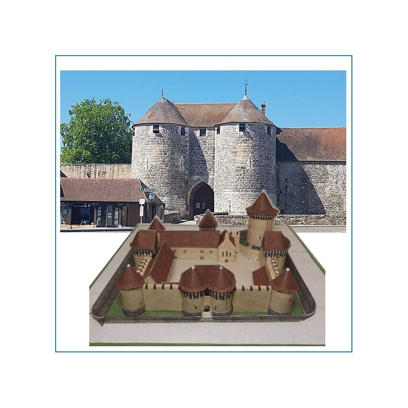 Maquette du Château de Dourdan (91)