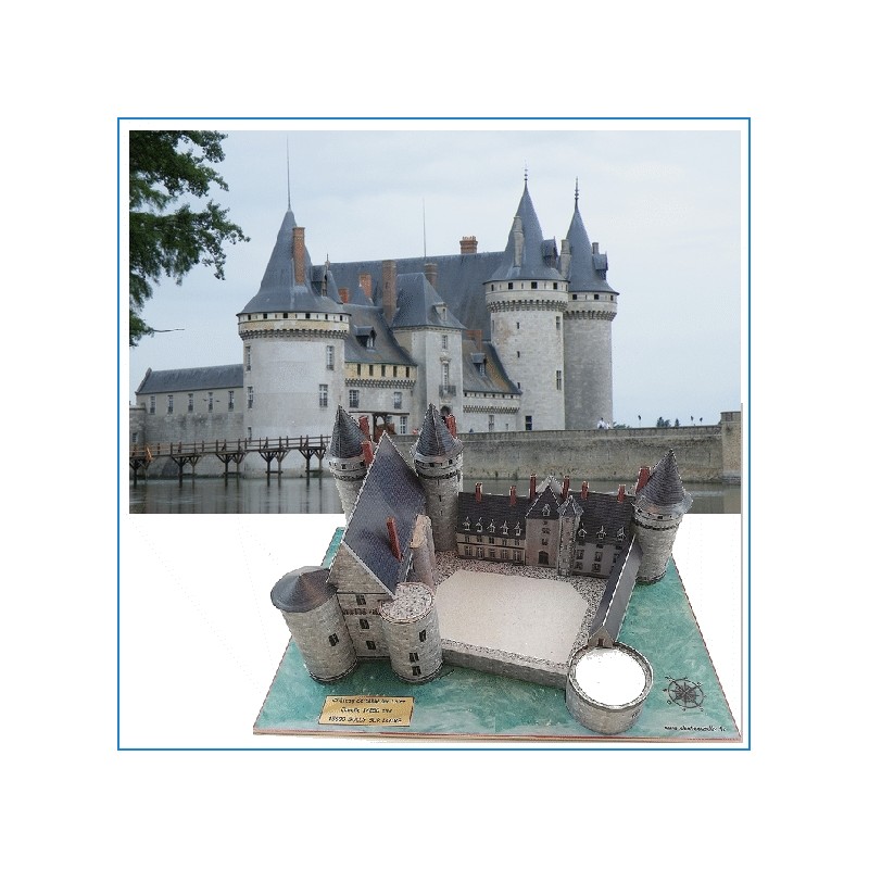 Maquette du Château de Sully sur Loire.