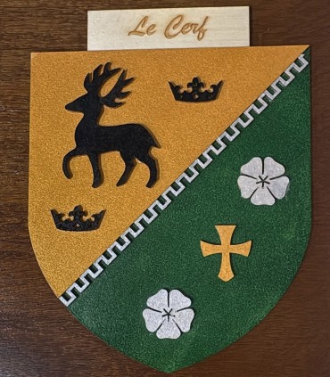 Maquette de blason à construire