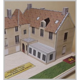 Montage murs maquette Bures sur Yvette (91) - La Grande Maison