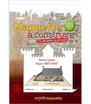 Maquette de Maison Région Bretagne